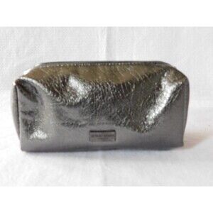 giorgio armani Silver Black Toiletries Makeup Bag